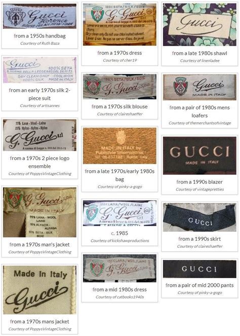 gucci clothes logo|authentic Gucci clothing tags.